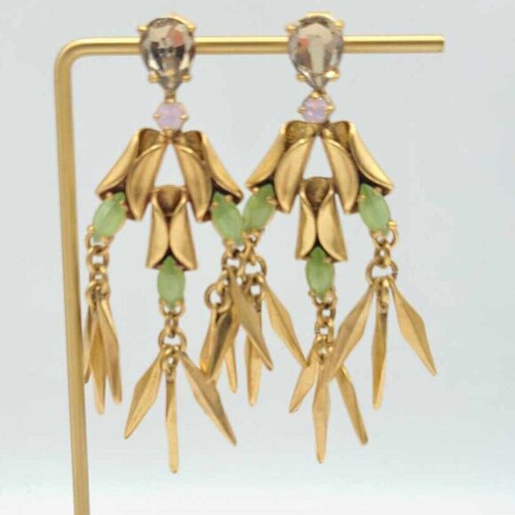 J Crew Crystal Ray Earrings - Picture 6 of 8